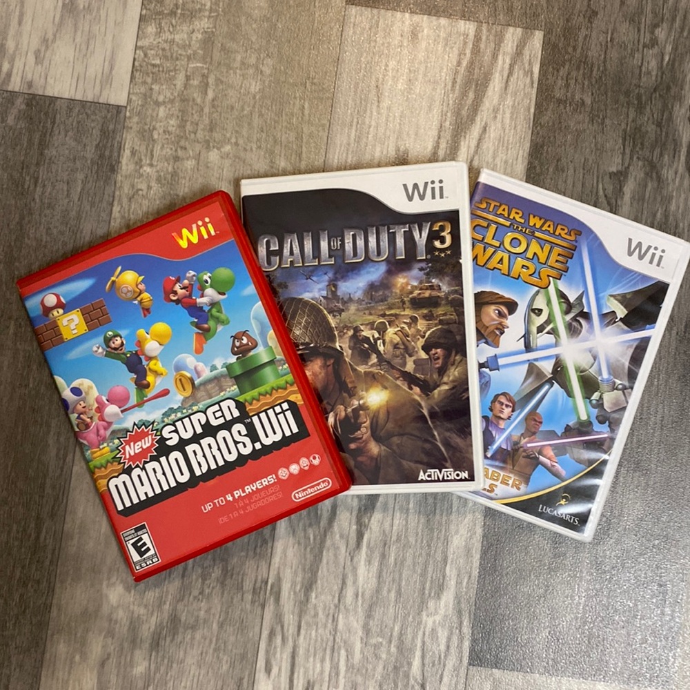 Nintendo Wii Video Games